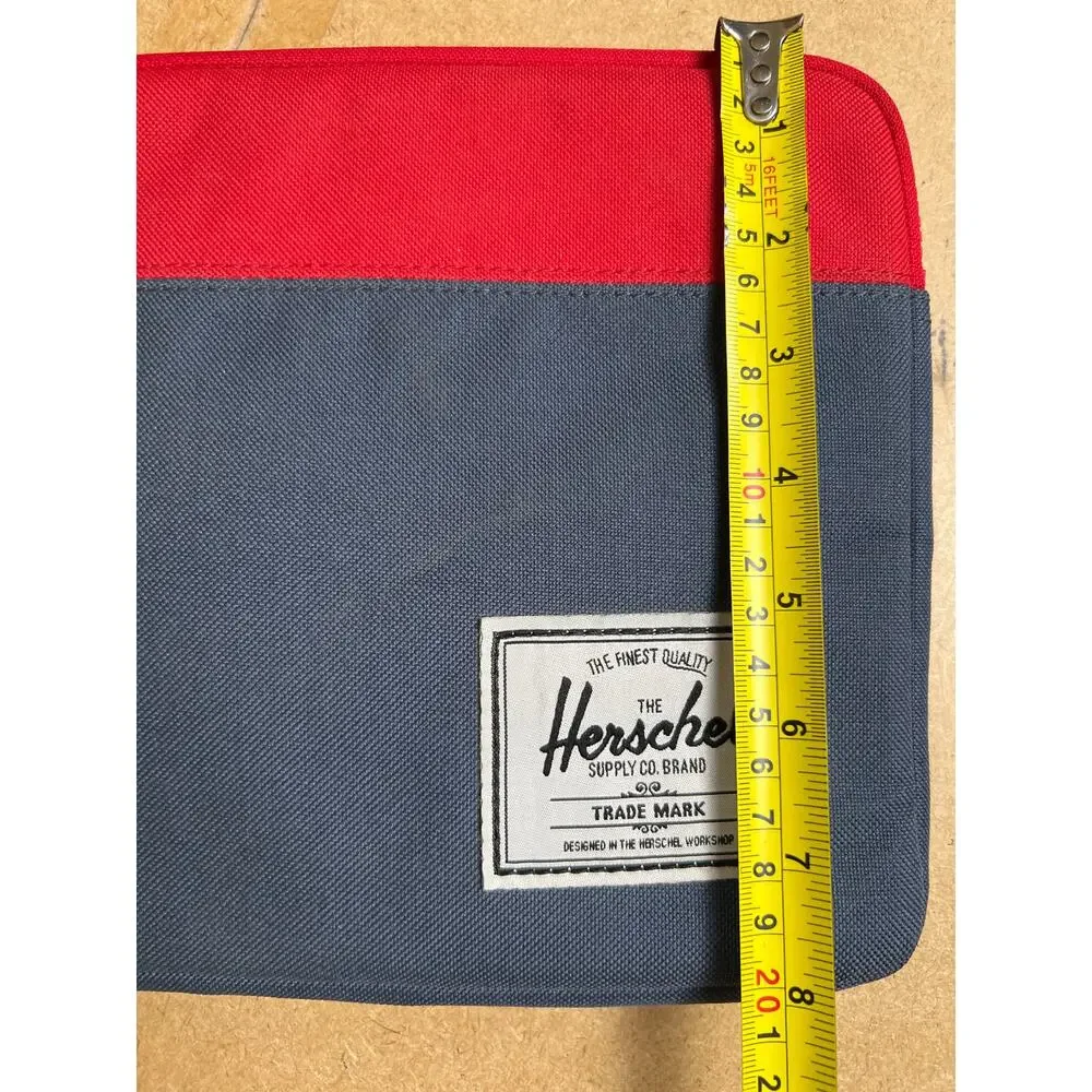 Herschel Red and Navy Blue Tablet or iPad Soft Padded Case
